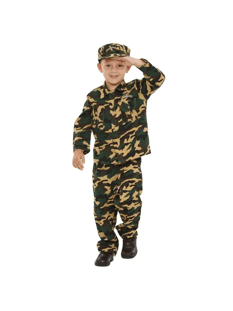 Костюм солдата с нашивками ARMY Dress Up America