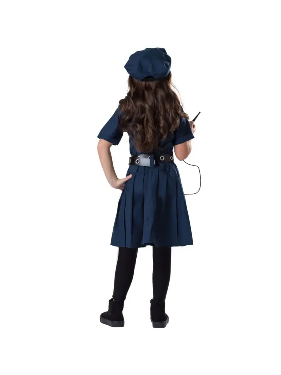 Костюм полицейского с аксессуарами Police Officer Costume Dress Up America — изображение 3 из 3, синий