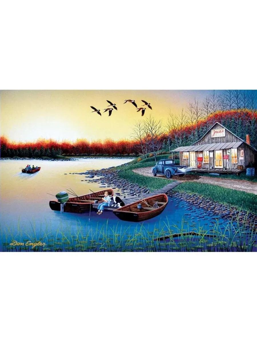 Пазл 550 деталей с принтом Jack's Place SunsOut, 38x61 см — изображение 2 из 5, нет цвета