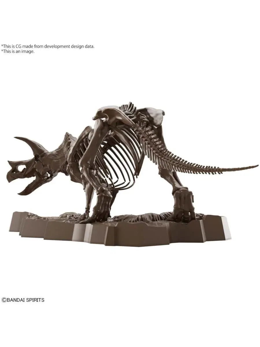 Фигурка-скелет трицератопса Imaginary Skeleton Triceratops, 1/32 Bandai — изображение 2 из 3, нет цвета