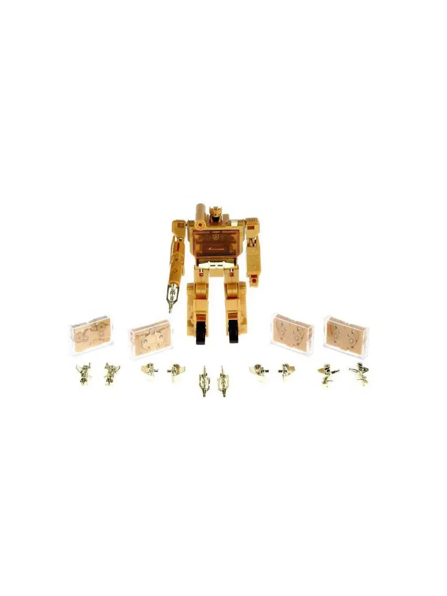 Коллекционная фигурка Soundwave Gold Version Linkin Park Edition Transformers, 18 см