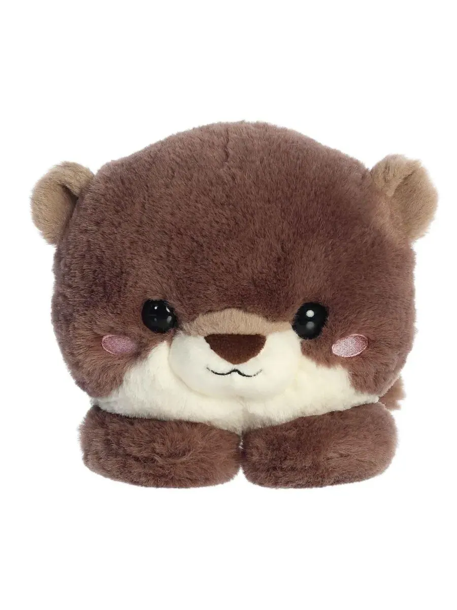 Плюшевая игрушка-выдра Oddie Otter Too Cute Playful Plush Toy Aurora — изображение 2 из 5, коричневый