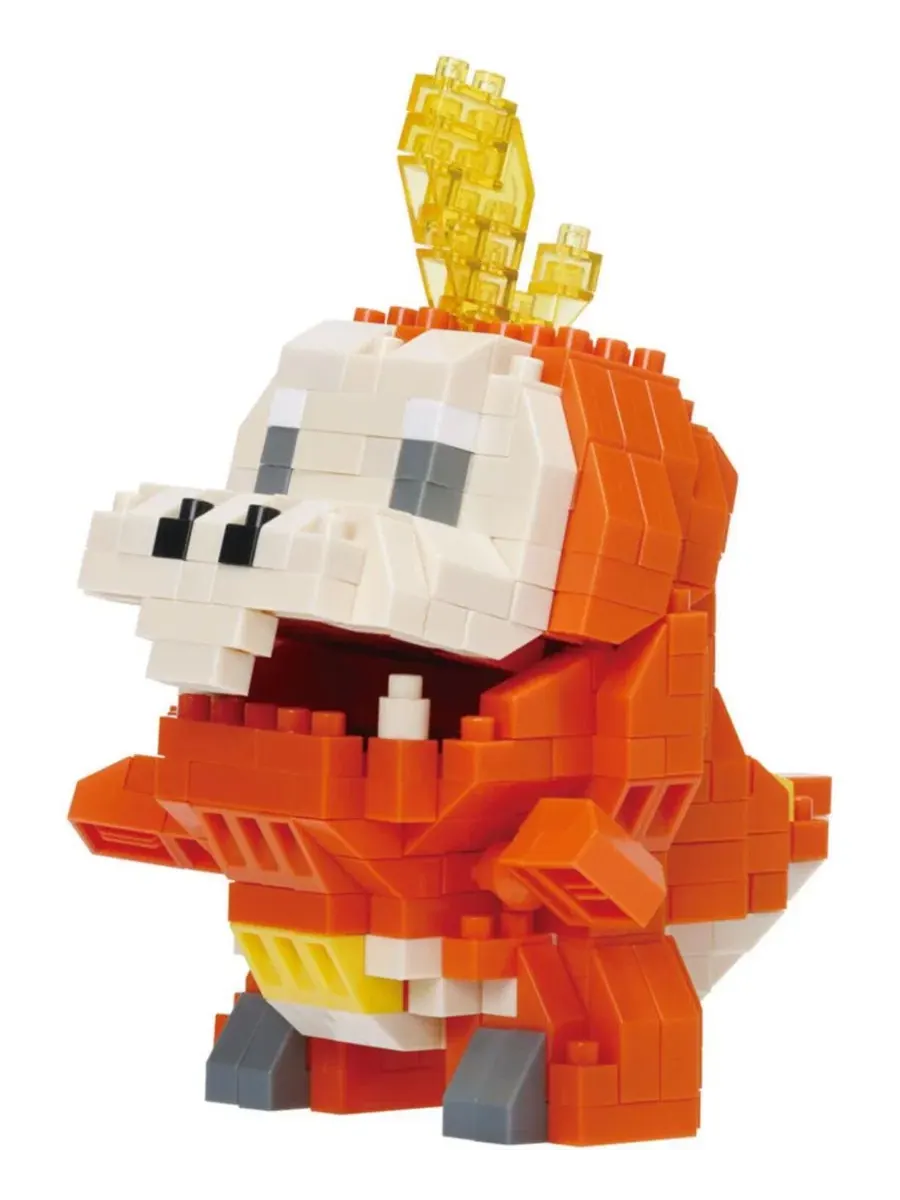 Конструктор Nanoblock Pokemon RS Series Fuecoco Building Kit Bandai — изображение 2 из 3, нет цвета