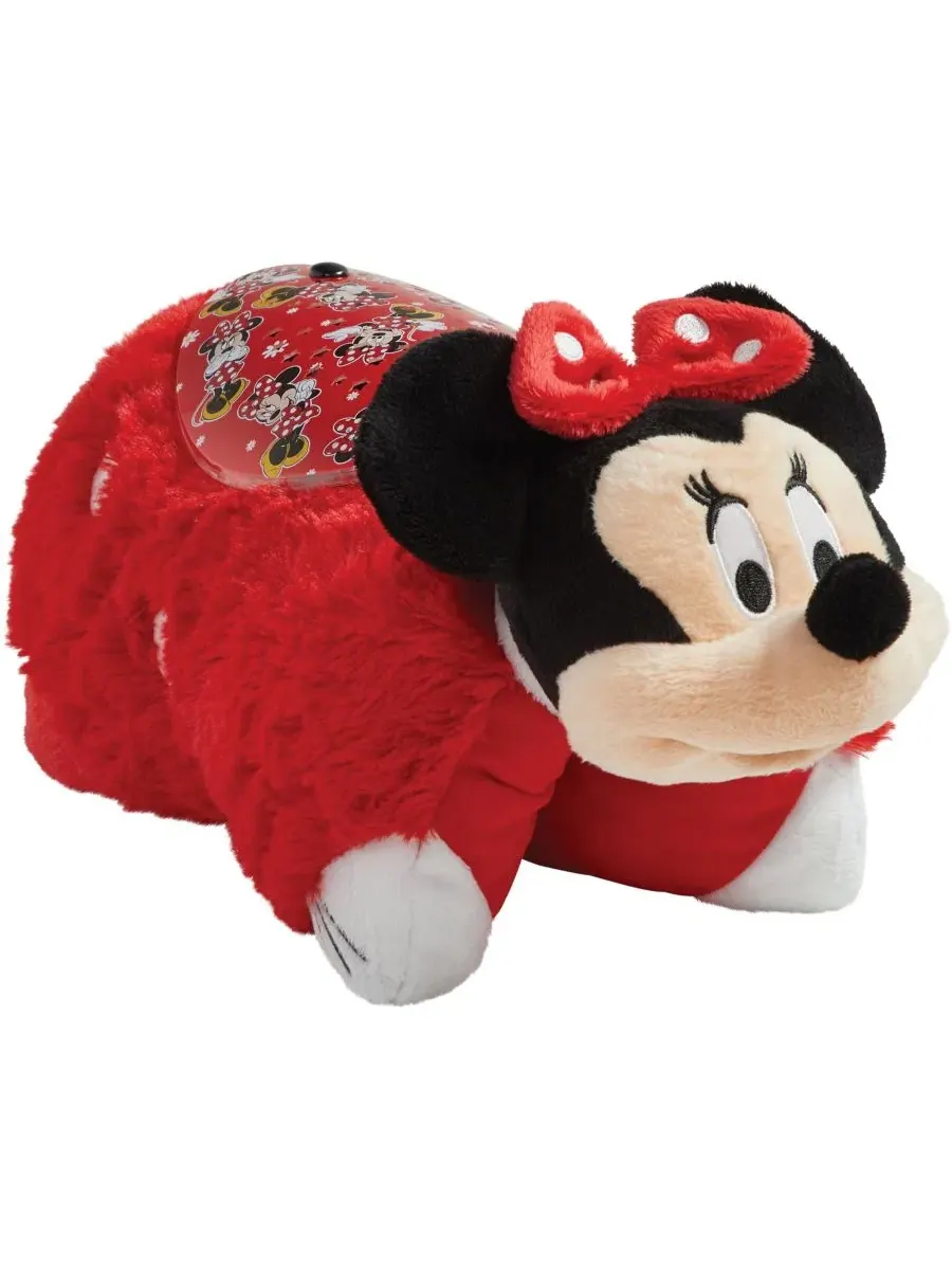 Мягкая игрушка-ночник Minnie Sleeptime Lite Pillow Pets — изображение 2 из 8, красный