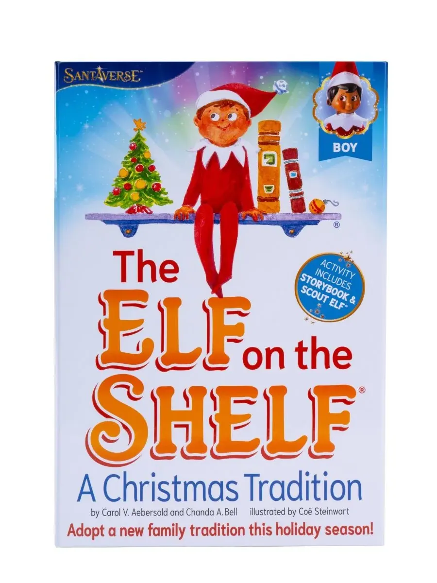 Набор для рождественских традиций A Christmas Tradition Boy Toy Elf on the Shelf — изображение 2 из 6, красный/белый
