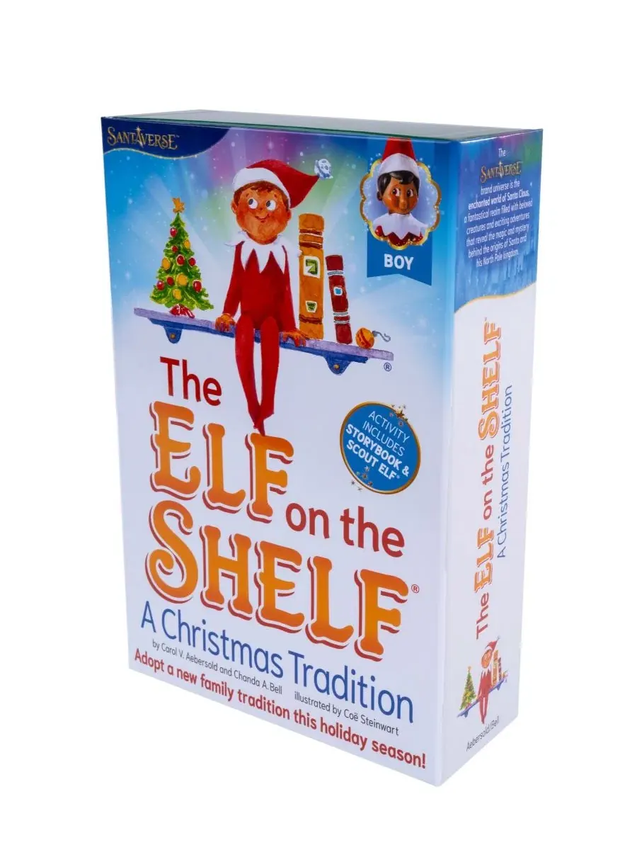 Набор для рождественских традиций A Christmas Tradition Boy Toy Elf on the Shelf — изображение 3 из 6, красный/белый