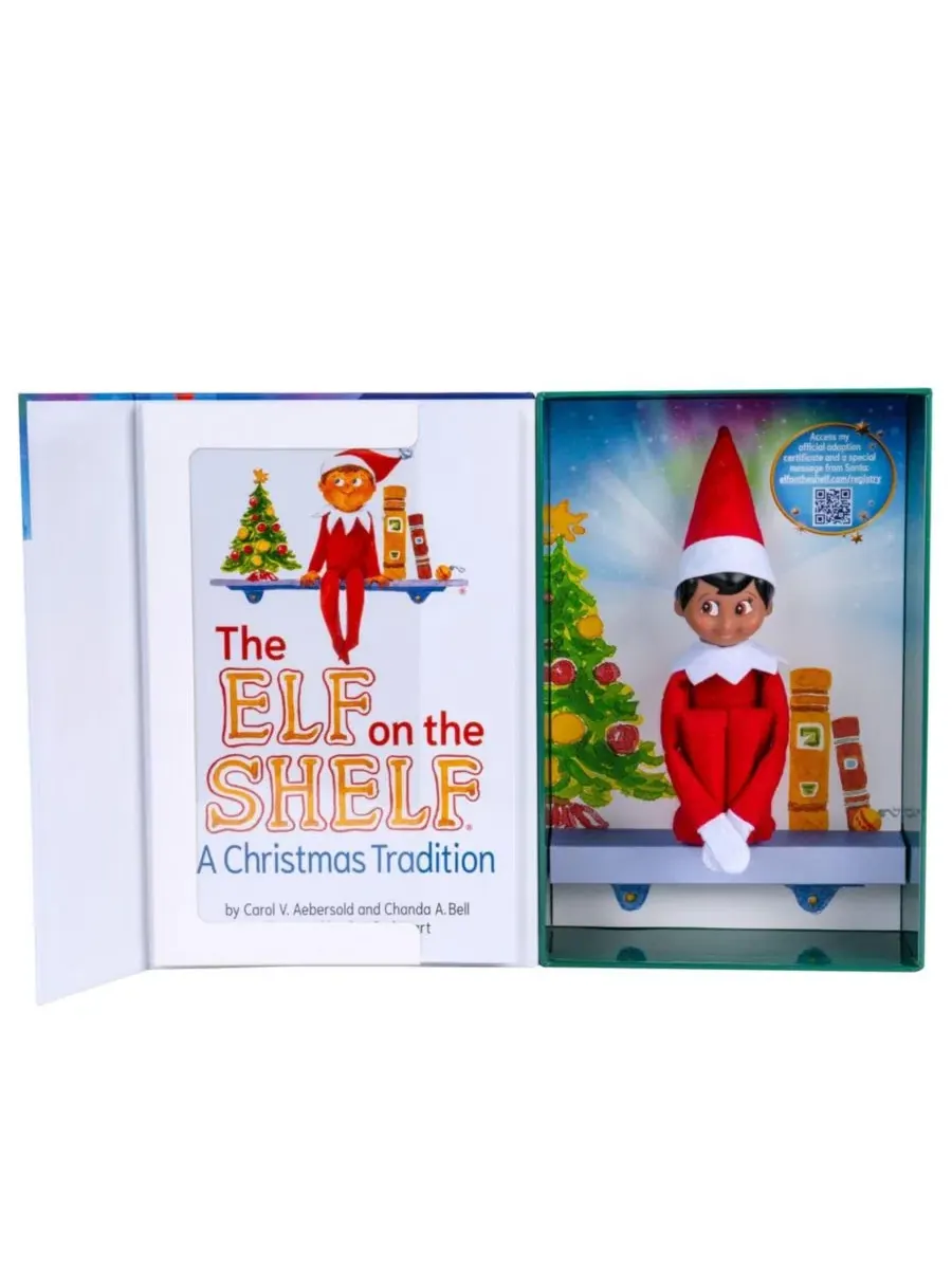 Набор для рождественских традиций A Christmas Tradition Boy Toy Elf on the Shelf — изображение 4 из 6, красный/белый