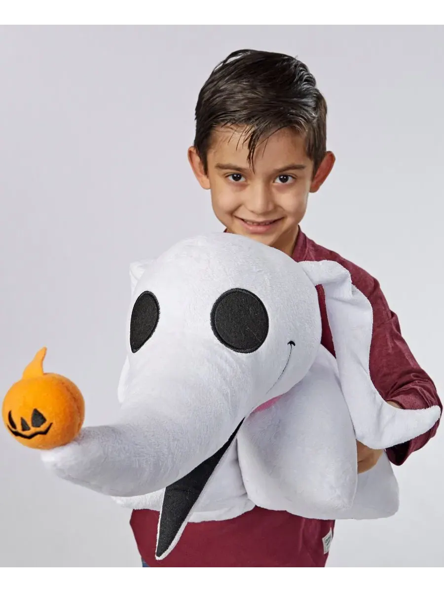 Мягкая игрушка-подушка Zero из мультфильма «Кошмар перед Рождеством» от Disney Pillow Pets — изображение 2 из 3, белый
