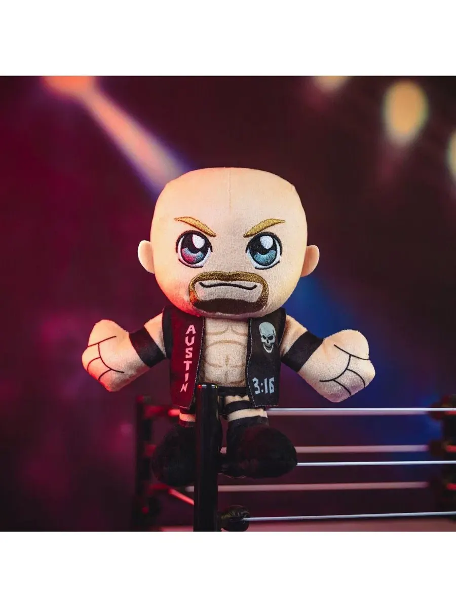 Мягкая плюшевая игрушка Курича, фигурка Стива Остина, представителя WWE, высотой 20 см (20 см) - в — изображение 2 из 7