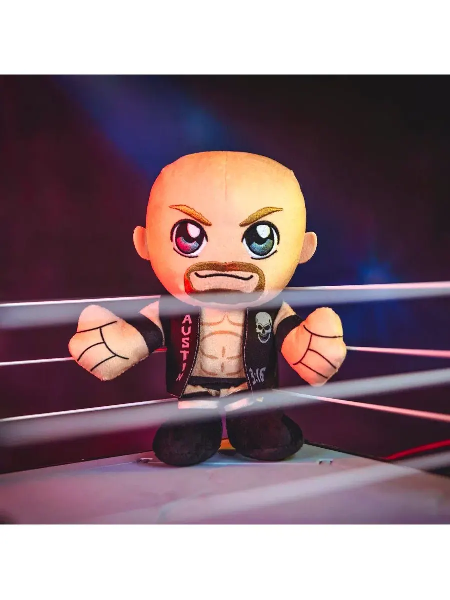 Мягкая плюшевая игрушка Курича, фигурка Стива Остина, представителя WWE, высотой 20 см (20 см) - в — изображение 7 из 7