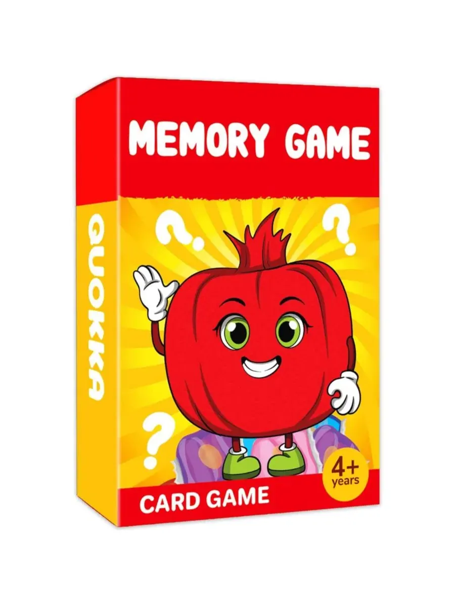 Увлекательная карточная игра «Crazy 8» для детей и всей семьи: забавная игра с милыми животными — изображение 1 из 6, память