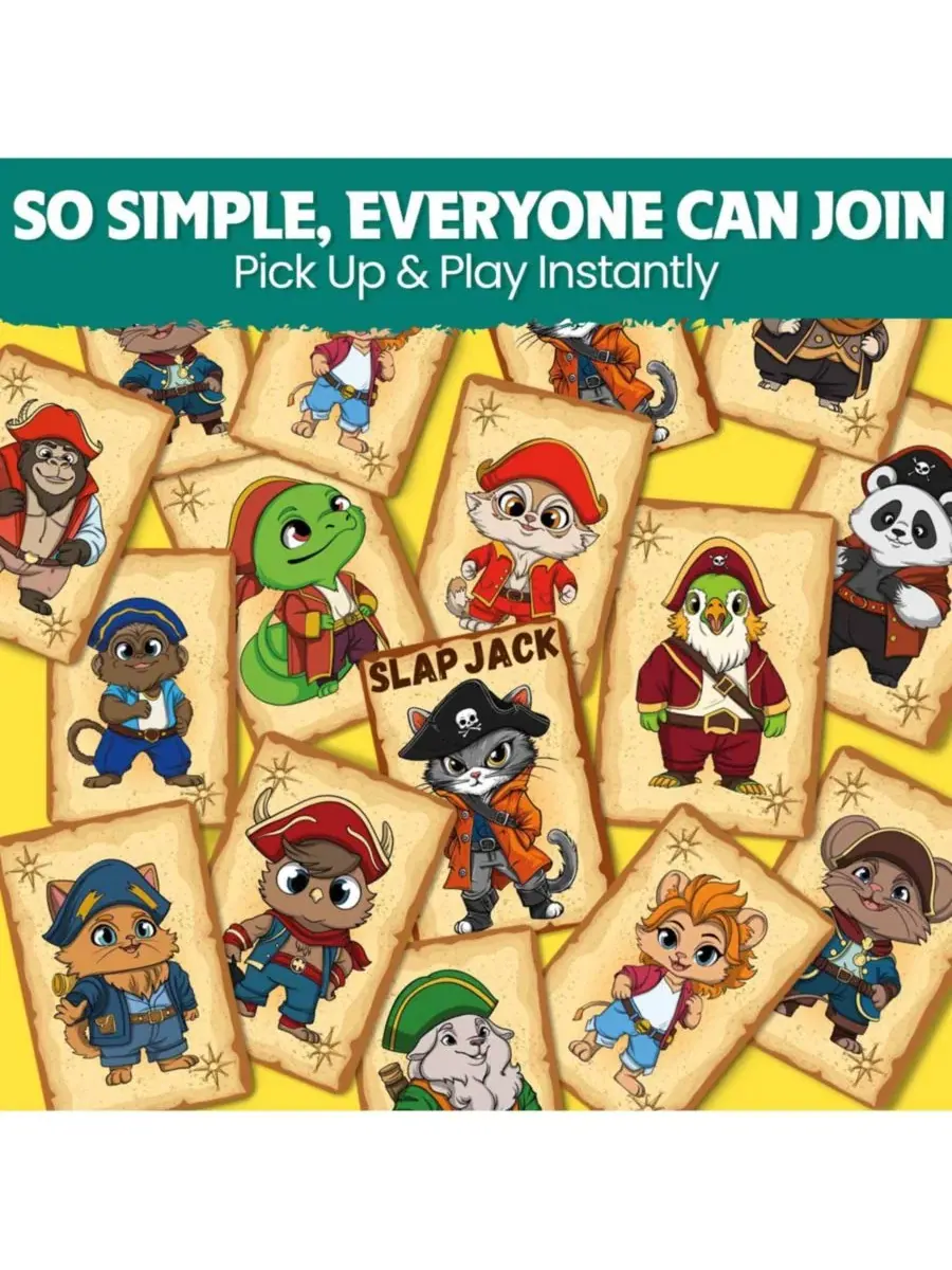 Увлекательная карточная игра «Crazy 8» для детей и всей семьи: забавная игра с милыми животными — изображение 6 из 6