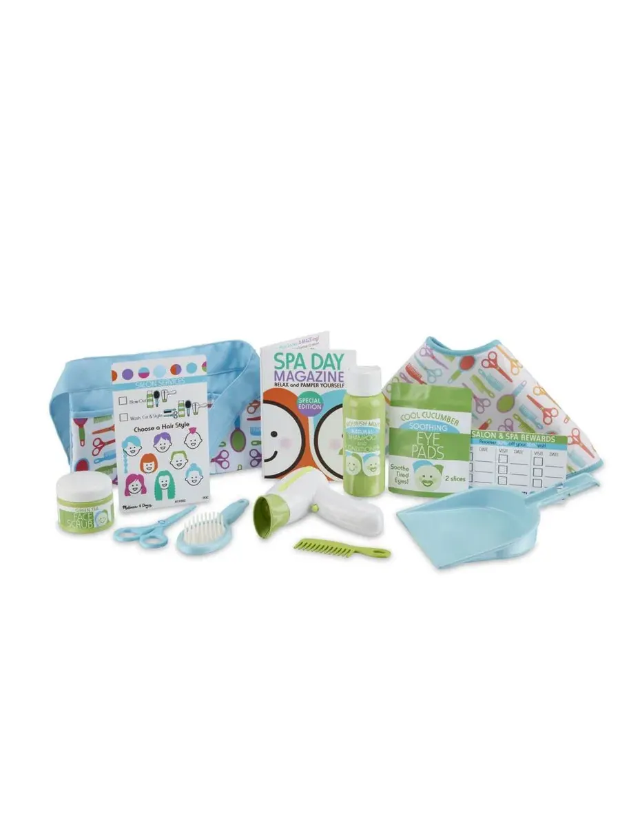 Игровой набор «Люби свой образ» - салон красоты и спа-салон Melissa And Doug — изображение 2 из 7, нет цвета