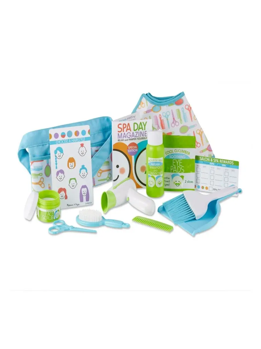 Игровой набор «Люби свой образ» - салон красоты и спа-салон Melissa And Doug — изображение 4 из 7, нет цвета