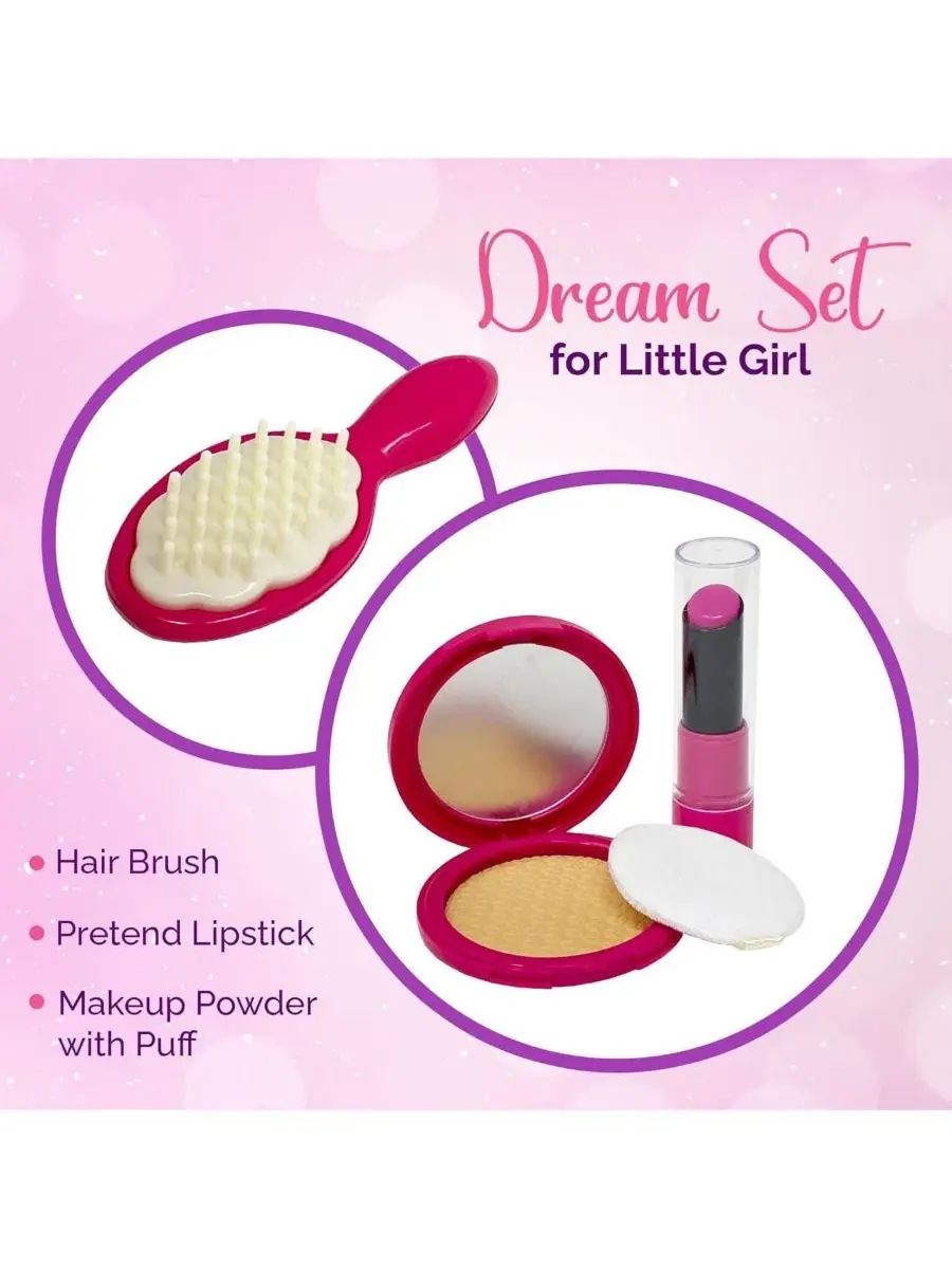 Набор игрушечных аксессуаров Pop It Purse, 10 предметов The New York Doll Collection — изображение 5 из 6, мульти