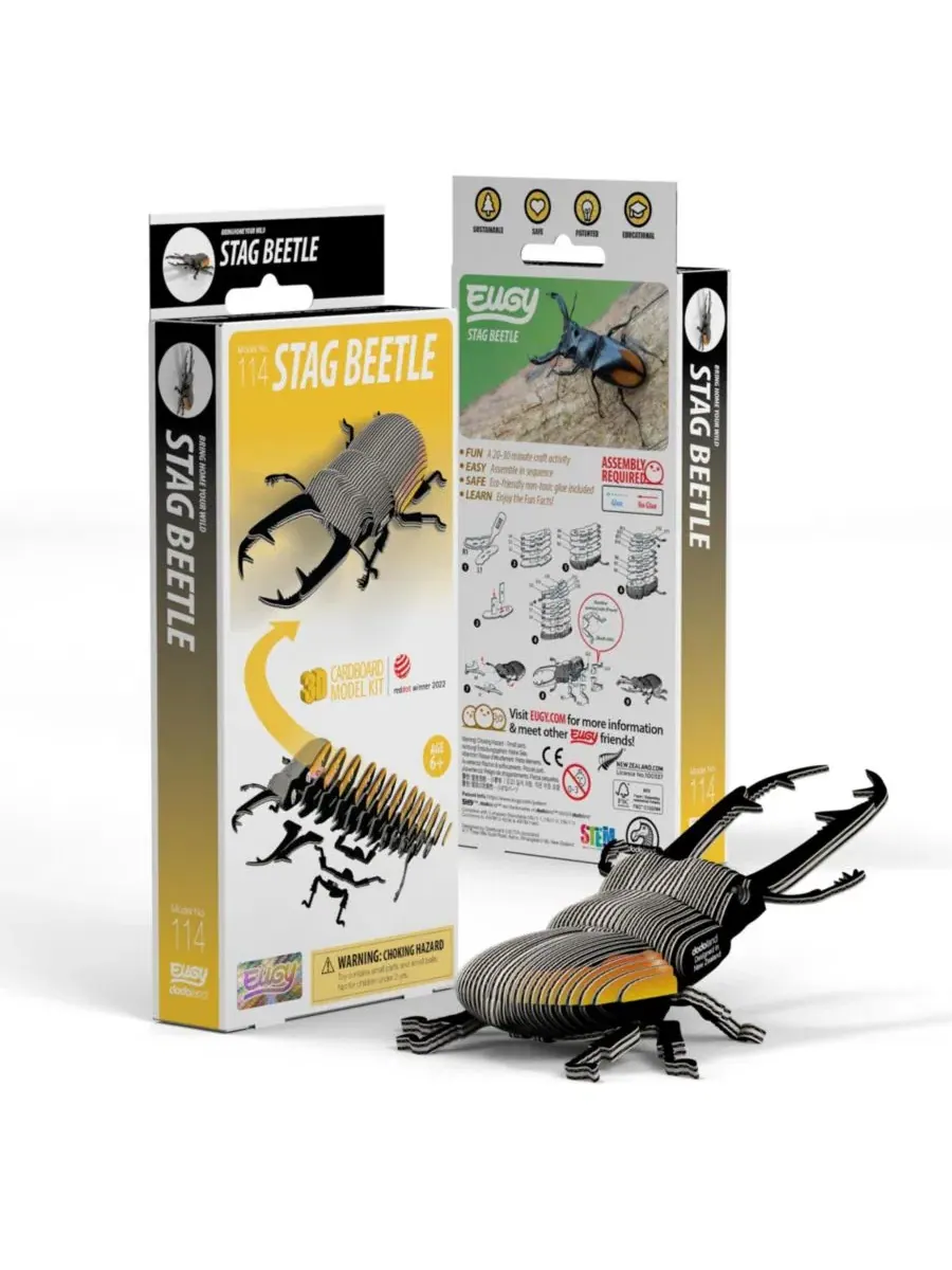 Головоломки Stag Beetle 3D Eugy