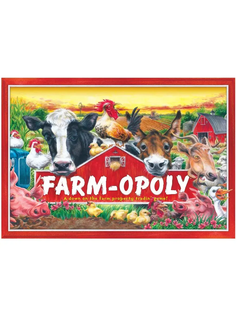 Настольная игра Farm-Opoly MasterPieces Puzzles — изображение 4 из 4, мульти
