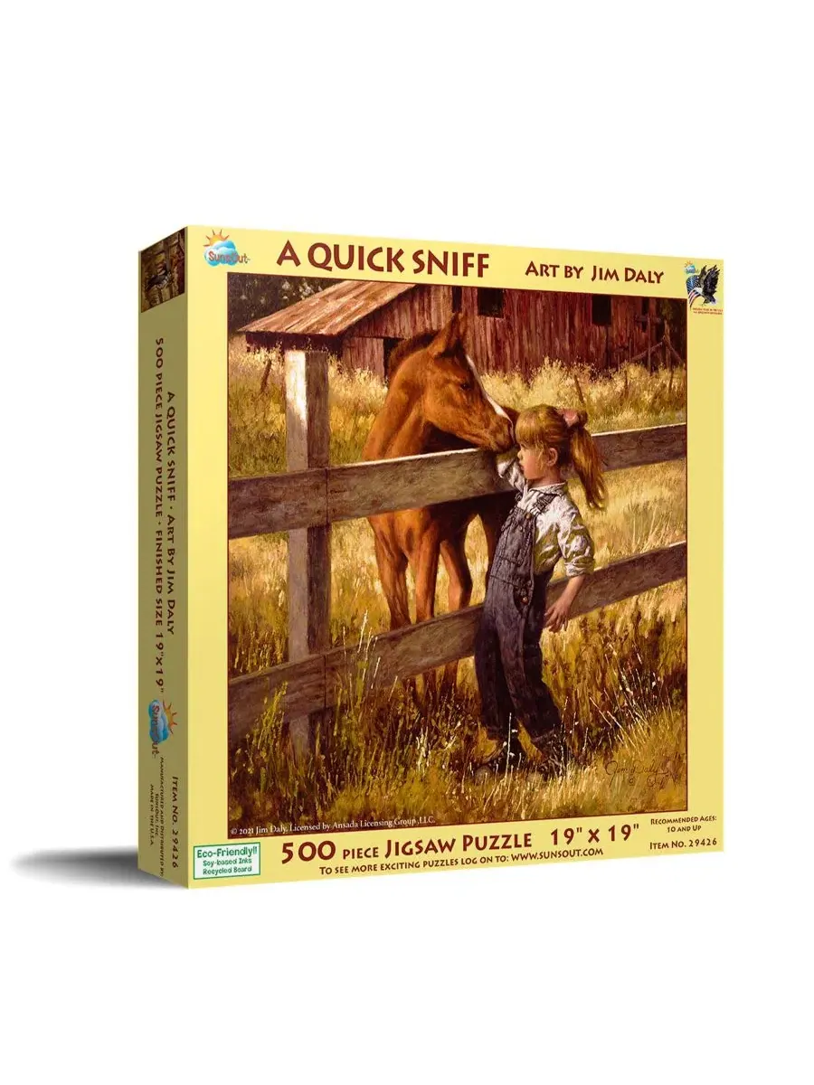 Пазл A Quick Sniff из 500 деталей для взрослых Sunsout