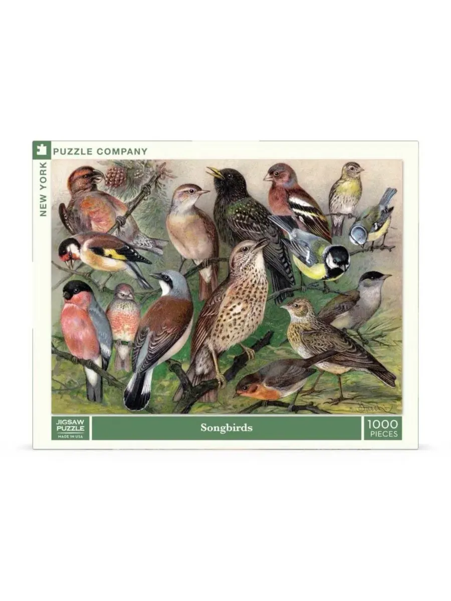 Пазл 1000 элементов Songbirds New York Puzzle Company
