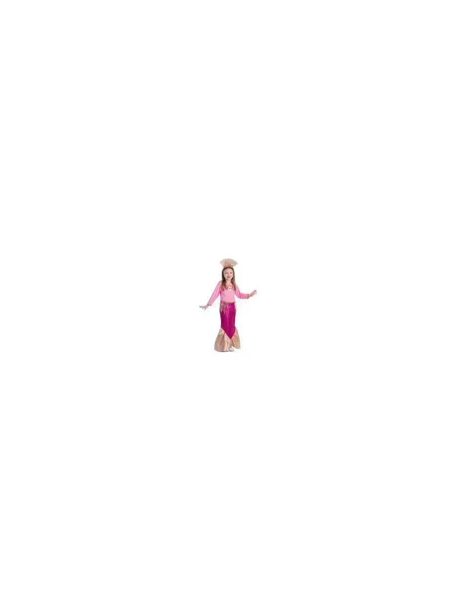 Детский костюм русалки Dress Up America — изображение 3 из 4, фуксия