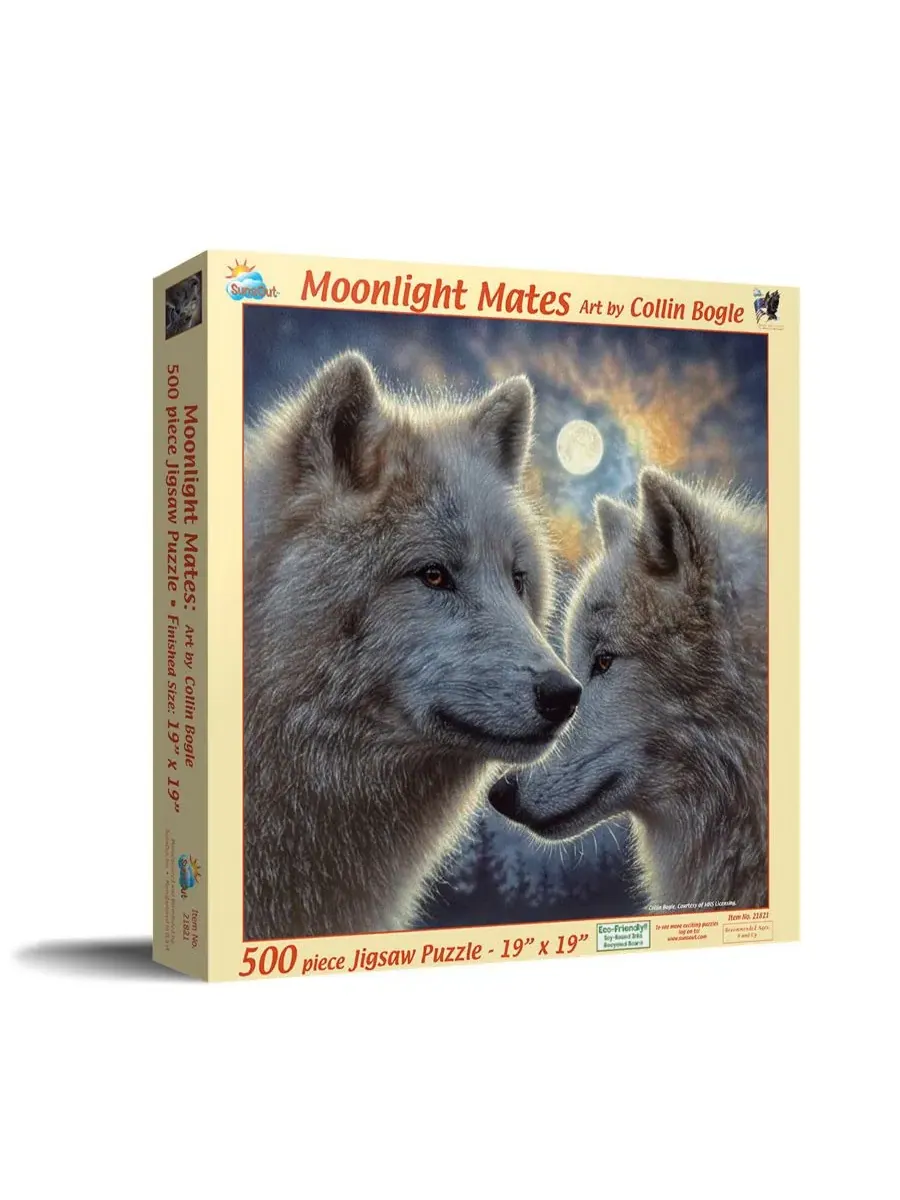 Пазл Moonlight Mates из 500 деталей для взрослых Sunsout