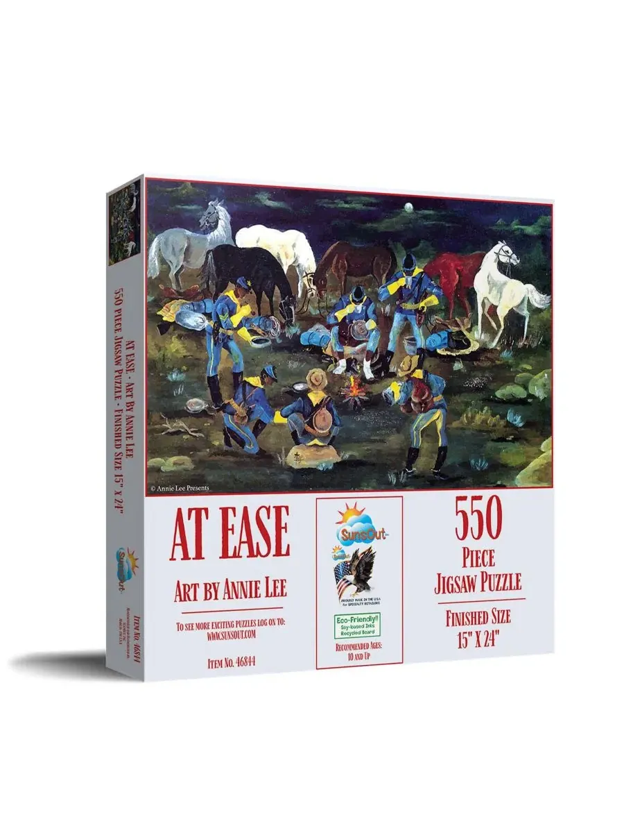 Пазл At Ease Buffalo Soldiers из 550 деталей для взрослых Sunsout