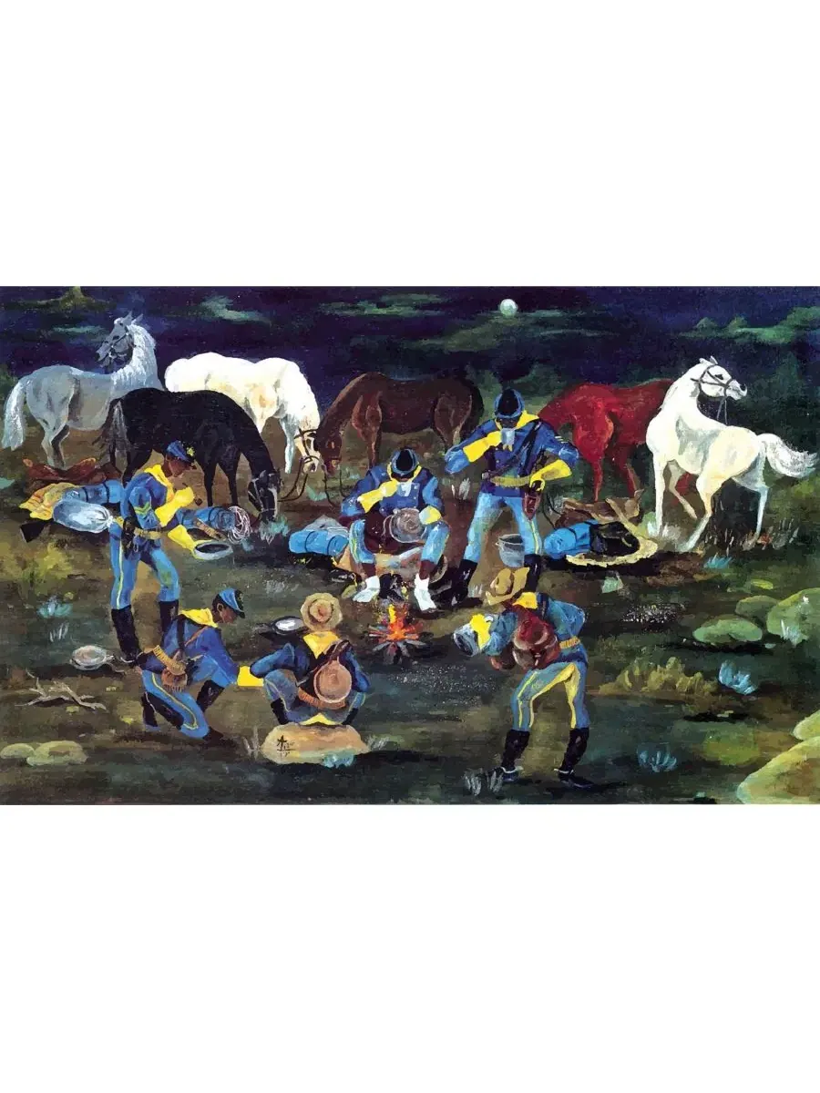Пазл At Ease Buffalo Soldiers из 550 деталей для взрослых Sunsout — изображение 2 из 5, нет цвета