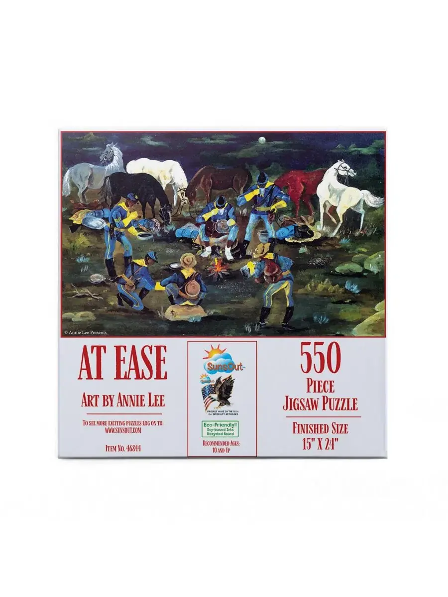 Пазл At Ease Buffalo Soldiers из 550 деталей для взрослых Sunsout — изображение 3 из 5, нет цвета