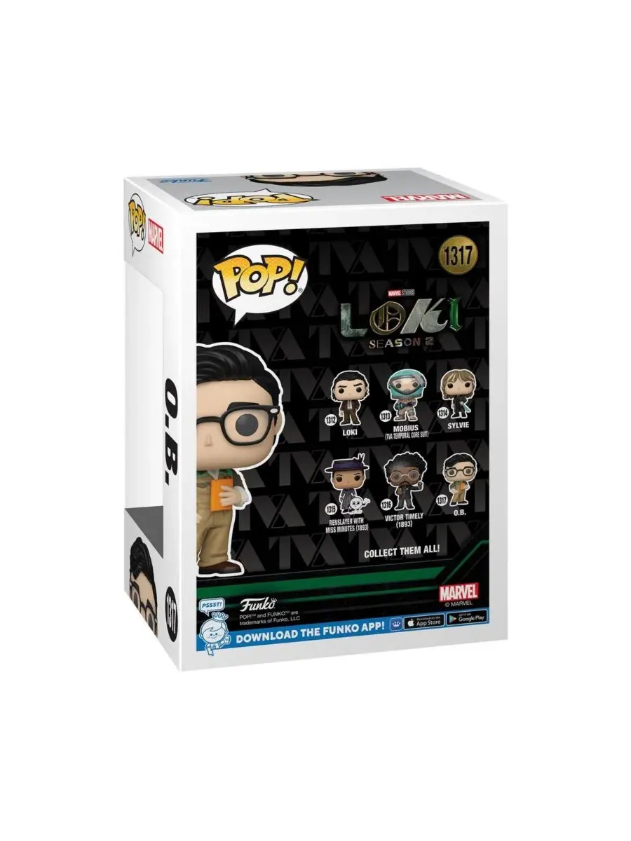 Классическая фигурка Funko Pop по сериалу «Локи», 2 сезон — изображение 2 из 3, нет цвета