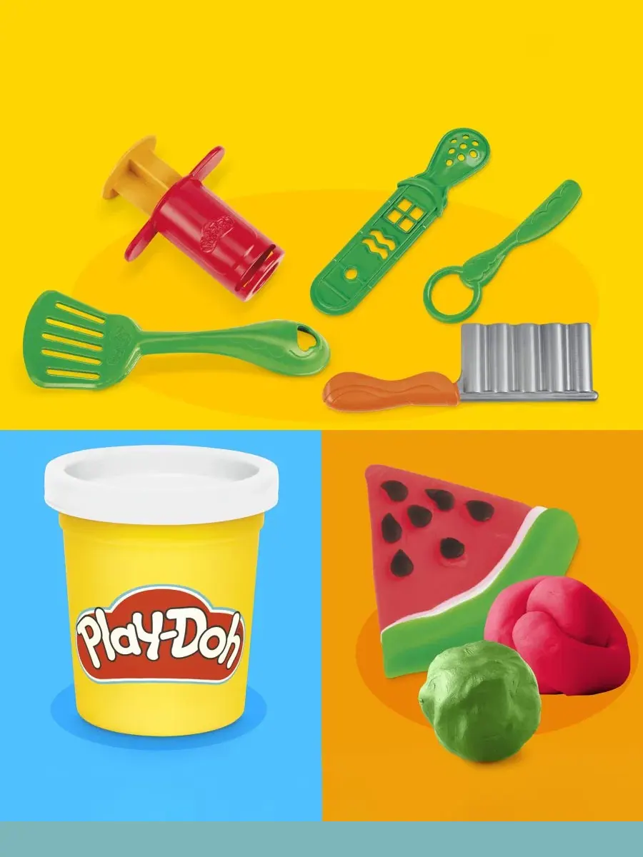 Игровой набор Play-Doh Burger Truck Playset Burger Truck, 9 цветов, 510 г — изображение 2 из 12, нет цвета