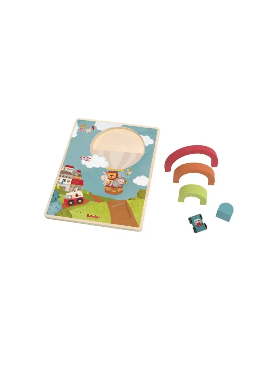 Головоломка «Прокатись сквозь радугу» Bababoo And Friends — изображение 5 из 7, мульти
