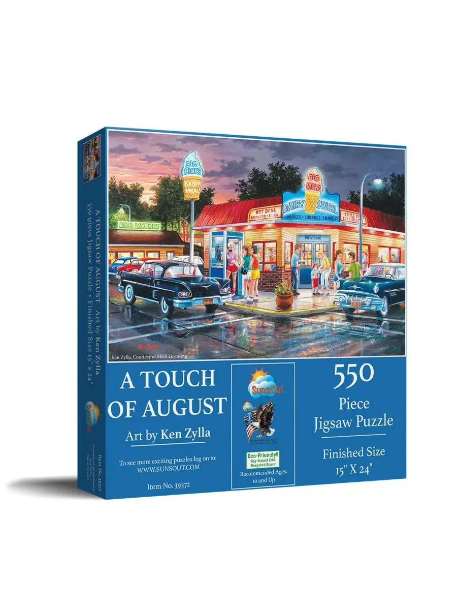 Пазл «A Touch of August» (550 деталей) для взрослых Sunsout