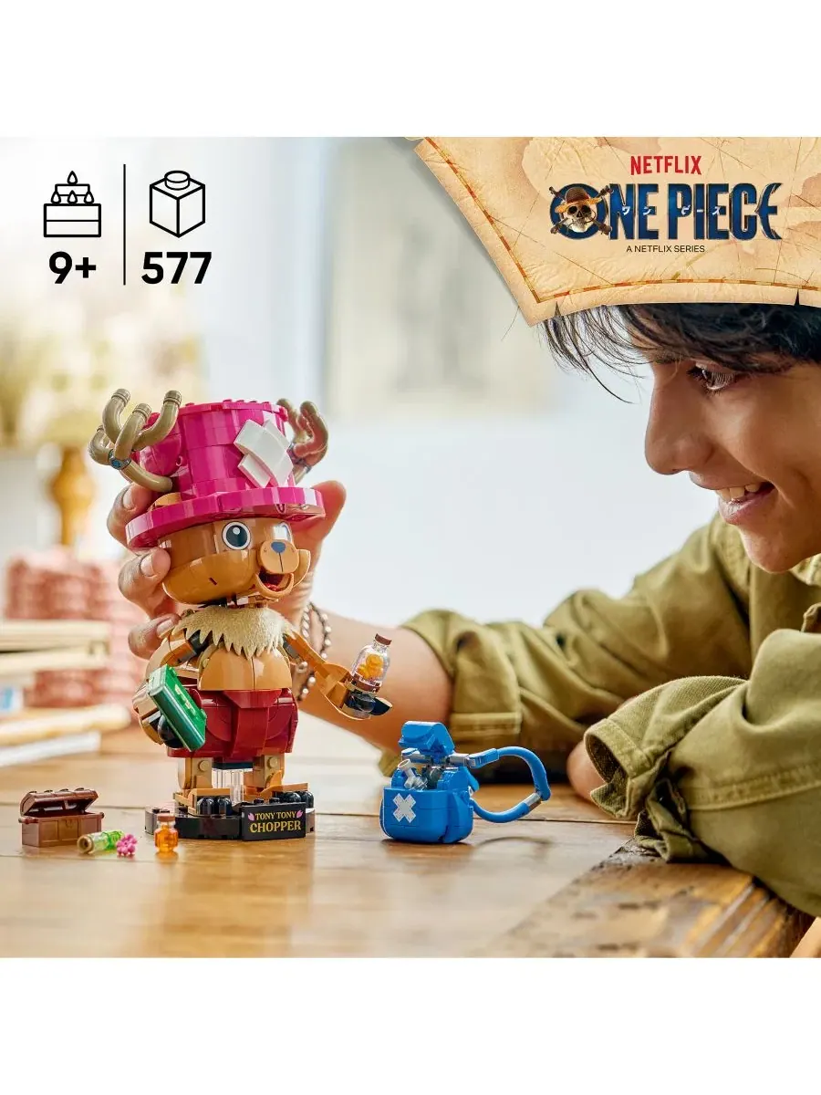 Конструктор LEGO ONE PIECE Tony Tony Chopper 75643, 577 деталей — изображение 4 из 6, нет цвета