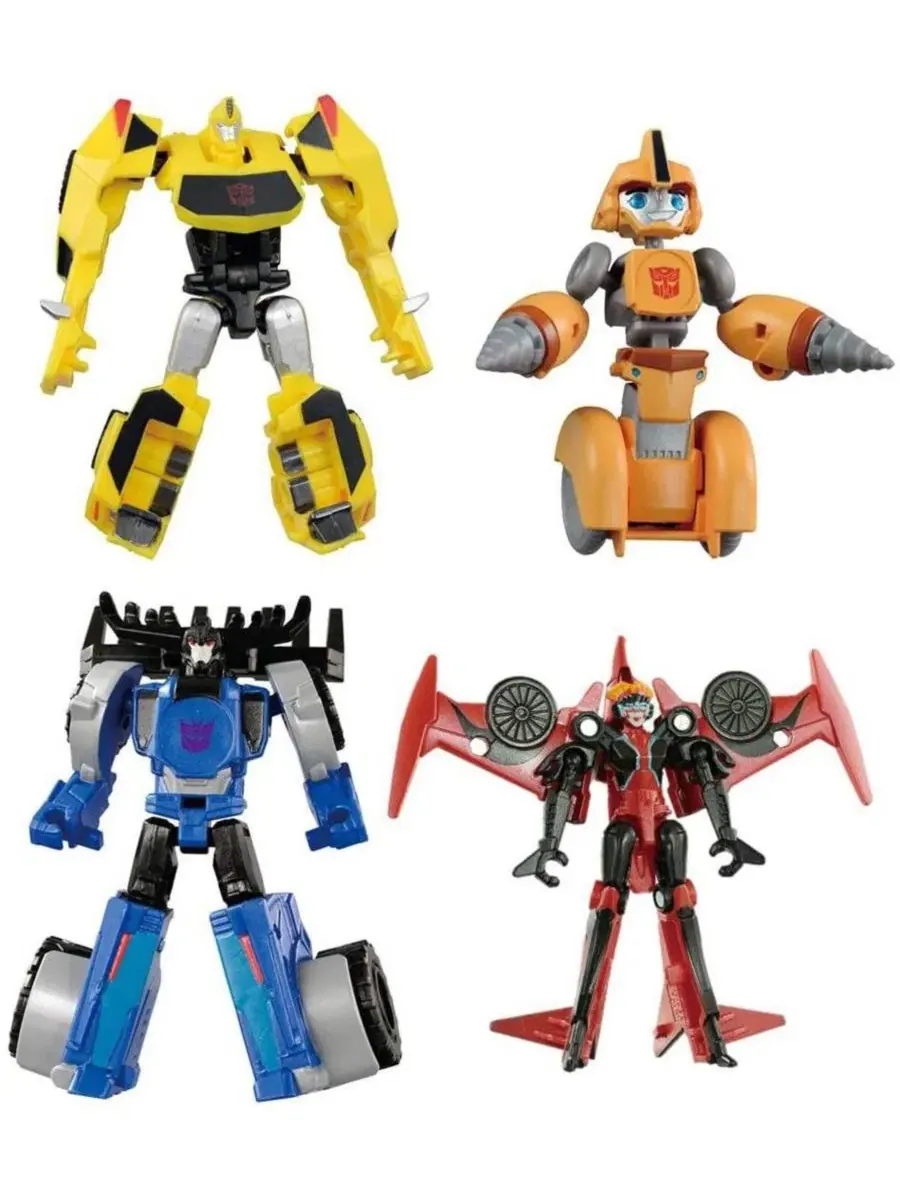 Игровой набор с фигурками, 4 фигурки, TAV48 Bumble Bee Vs Thunder Hoof Set Transformers