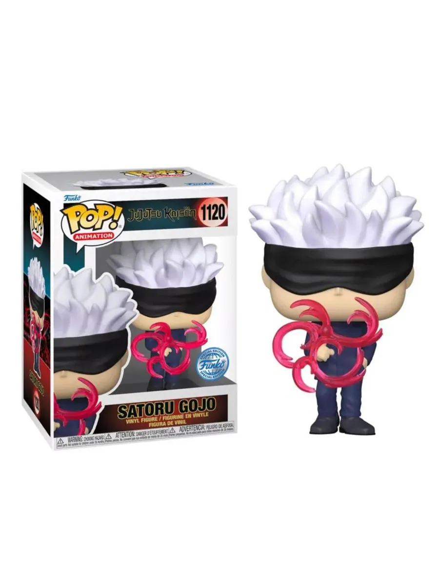 Фигурка Funko Pop! Jujutsu Kaisen Gojo (Red Tech) Funko, 9.5 см