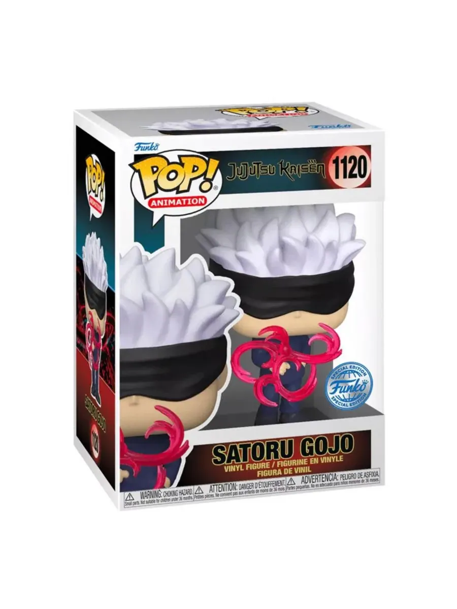 Фигурка Funko Pop! Jujutsu Kaisen Gojo (Red Tech) Funko, 9.5 см — изображение 3 из 5, нет цвета
