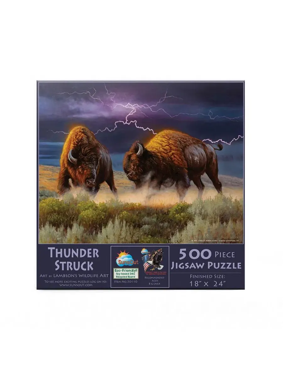 Пазл 500 деталей Thunderstruck SunsOut, 46×61 см — изображение 2 из 5, нет цвета