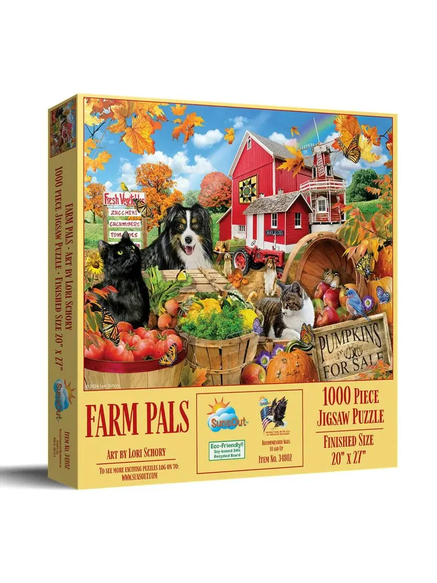 Пазл Farm Pals 1000 элементов SunsOut