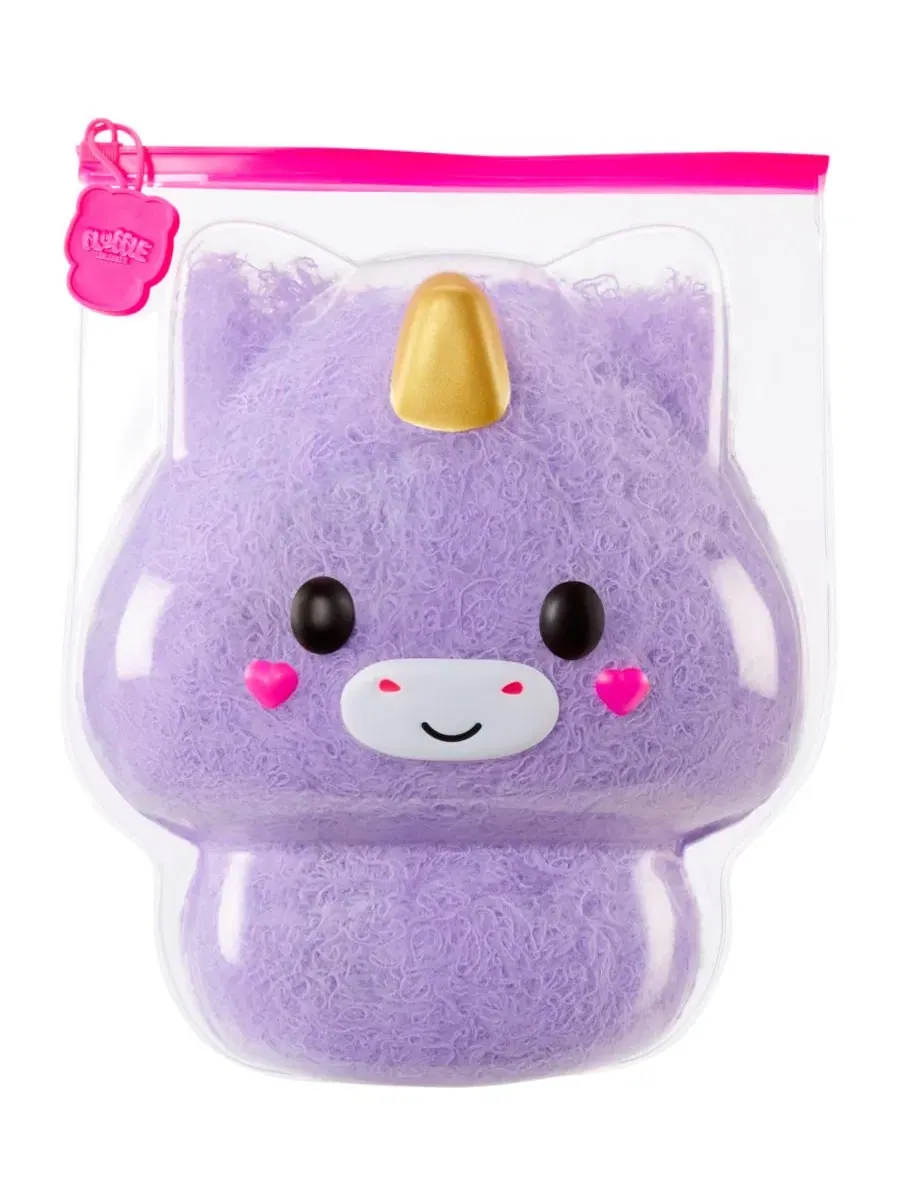 Большая плюшевая игрушка - Единорог Fluffie Stuffiez — изображение 4 из 4, мульти