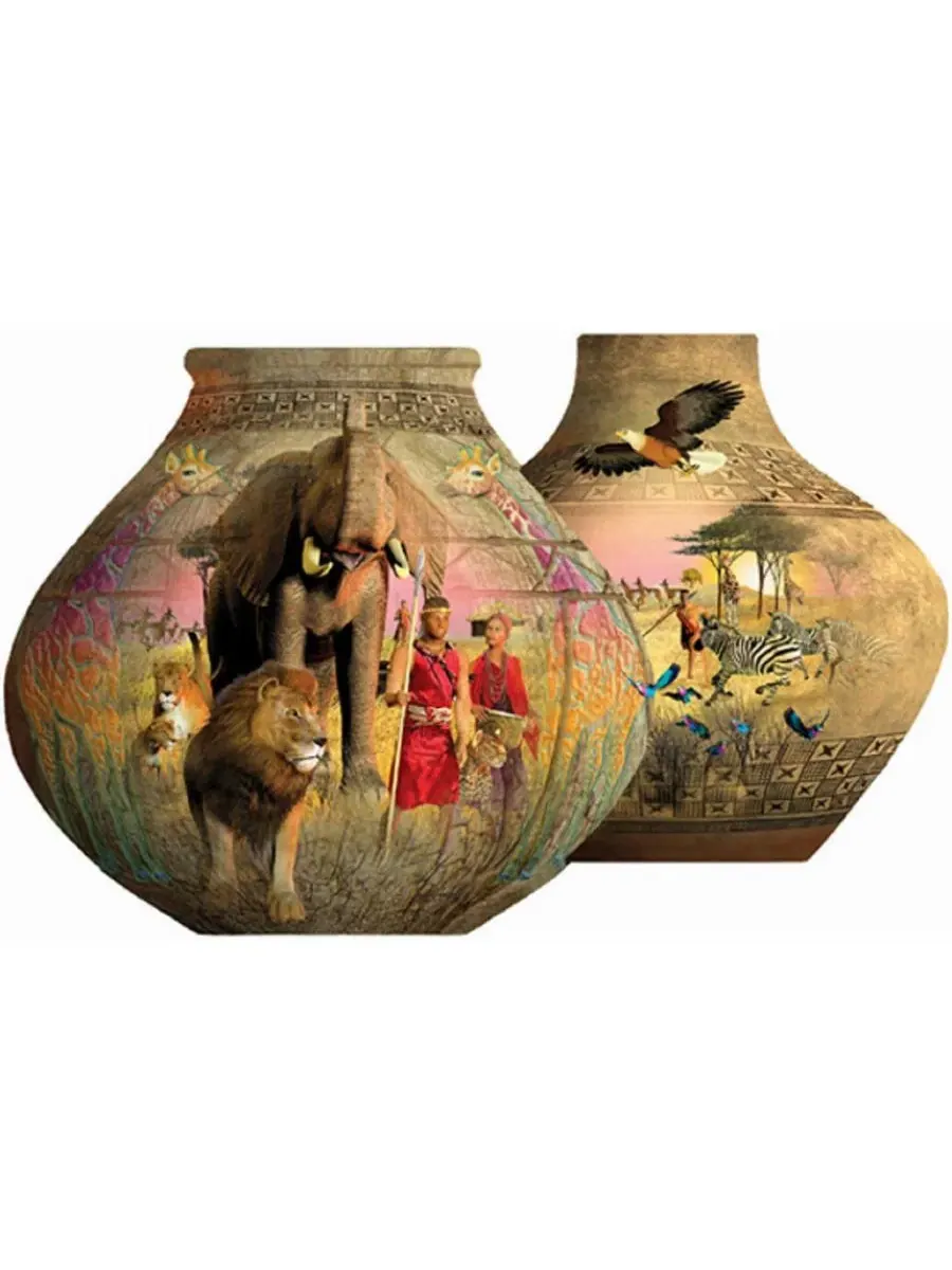 Пазл 1000 деталей African Pots SunsOut, 96,5 x 63,5 см — изображение 2 из 5, нет цвета