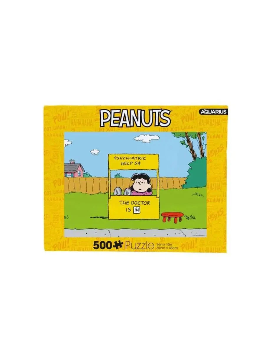 Пазл Peanuts Lucy Doctor Is In 500 Piece Jigsaw Puzzle NMR Distribution