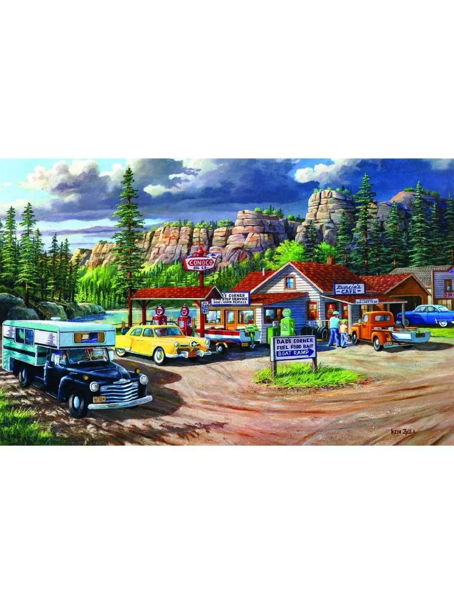 Пазл «Край сердца Америки» (Edge of the Heartland), 550 деталей, для взрослых Sunsout — изображение 5 из 5, нет цвета