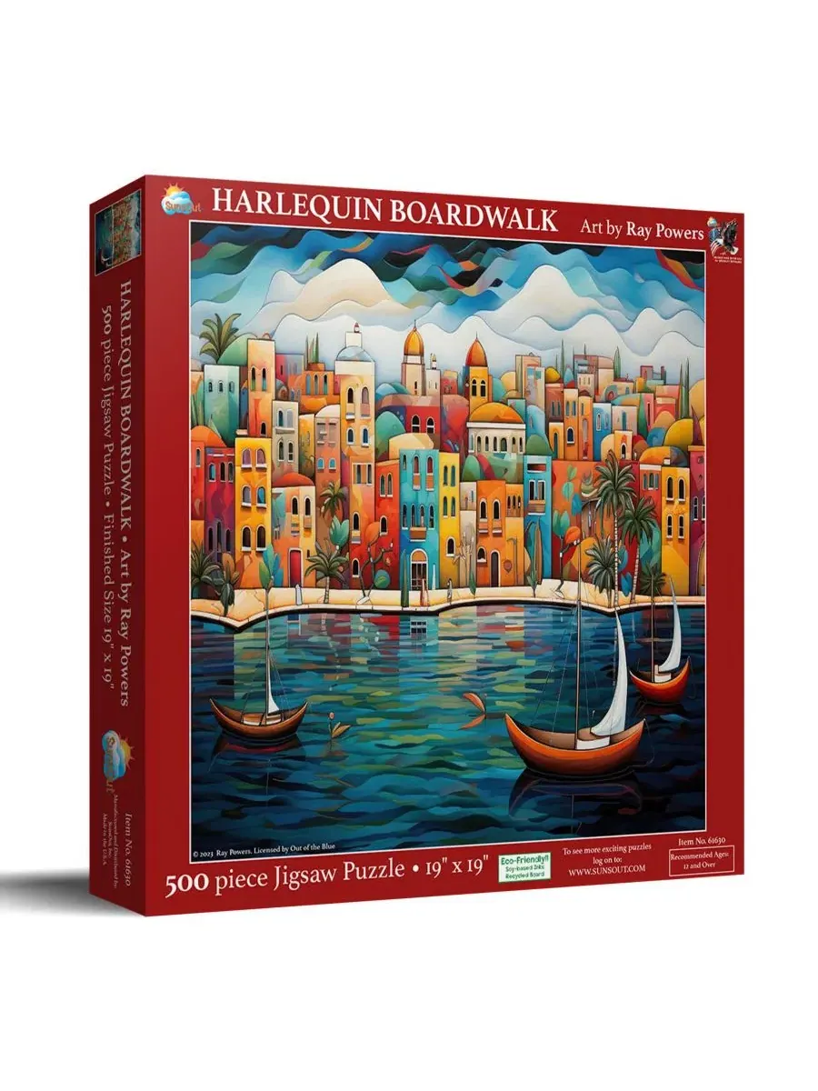 Пазл Harlequin Boardwalk из 500 деталей для взрослых Sunsout