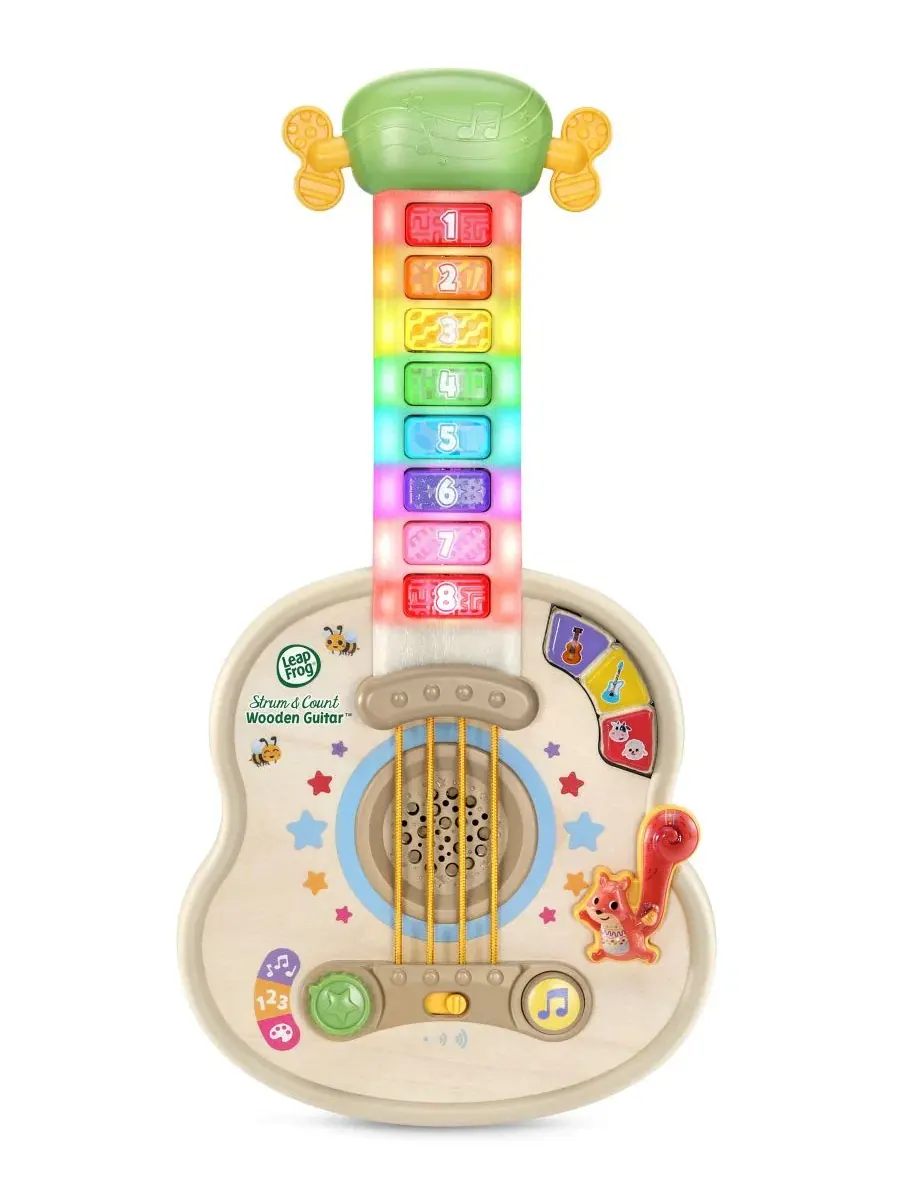 Интерактивная гитара с режимом обучения Count Strum Guitar VTech