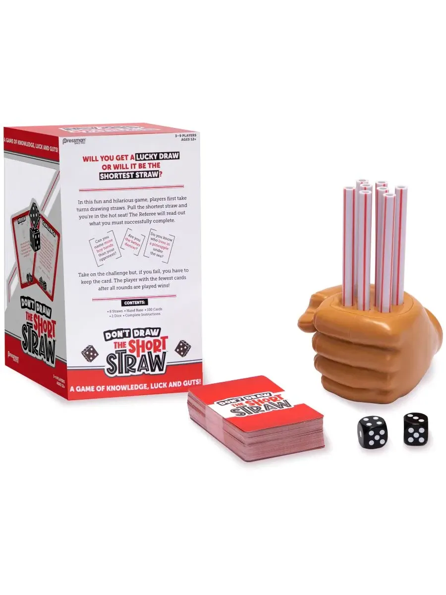 Настольная игра Don't Draw the Short Straw Pressman Toy — изображение 2 из 6, мульти