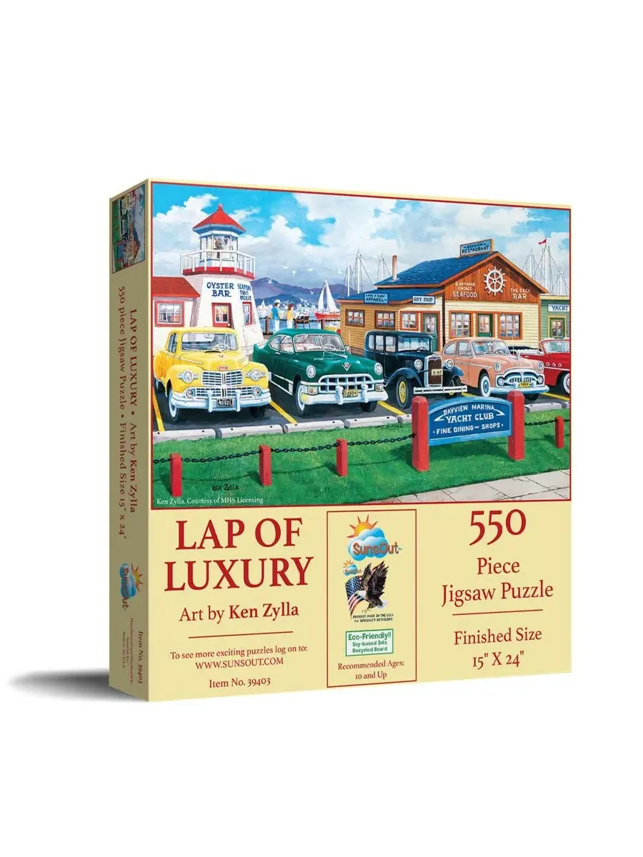 Пазл Lap of Luxury, 550 элементов SunsOut