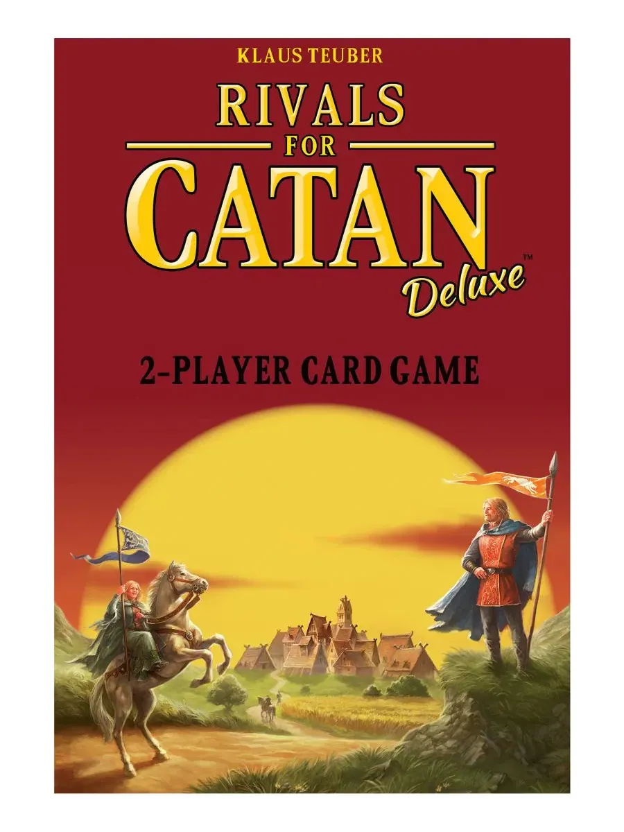 Настольная карточная игра Rivals for Catan Deluxe, 198 предметов Catan — изображение 3 из 6, мульти