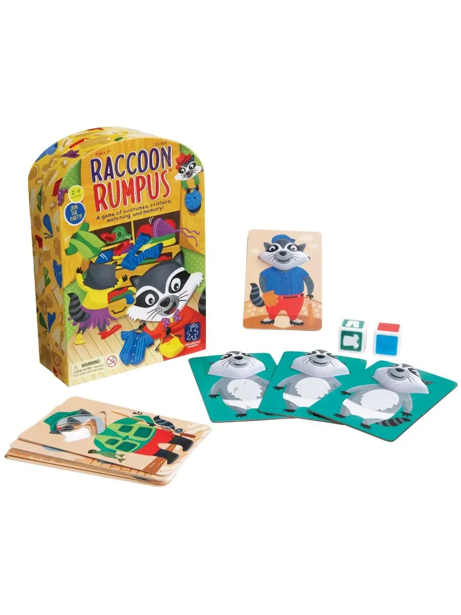 Настольная игра Raccoon Rumpus Educational Insights — изображение 9 из 16, нет цвета