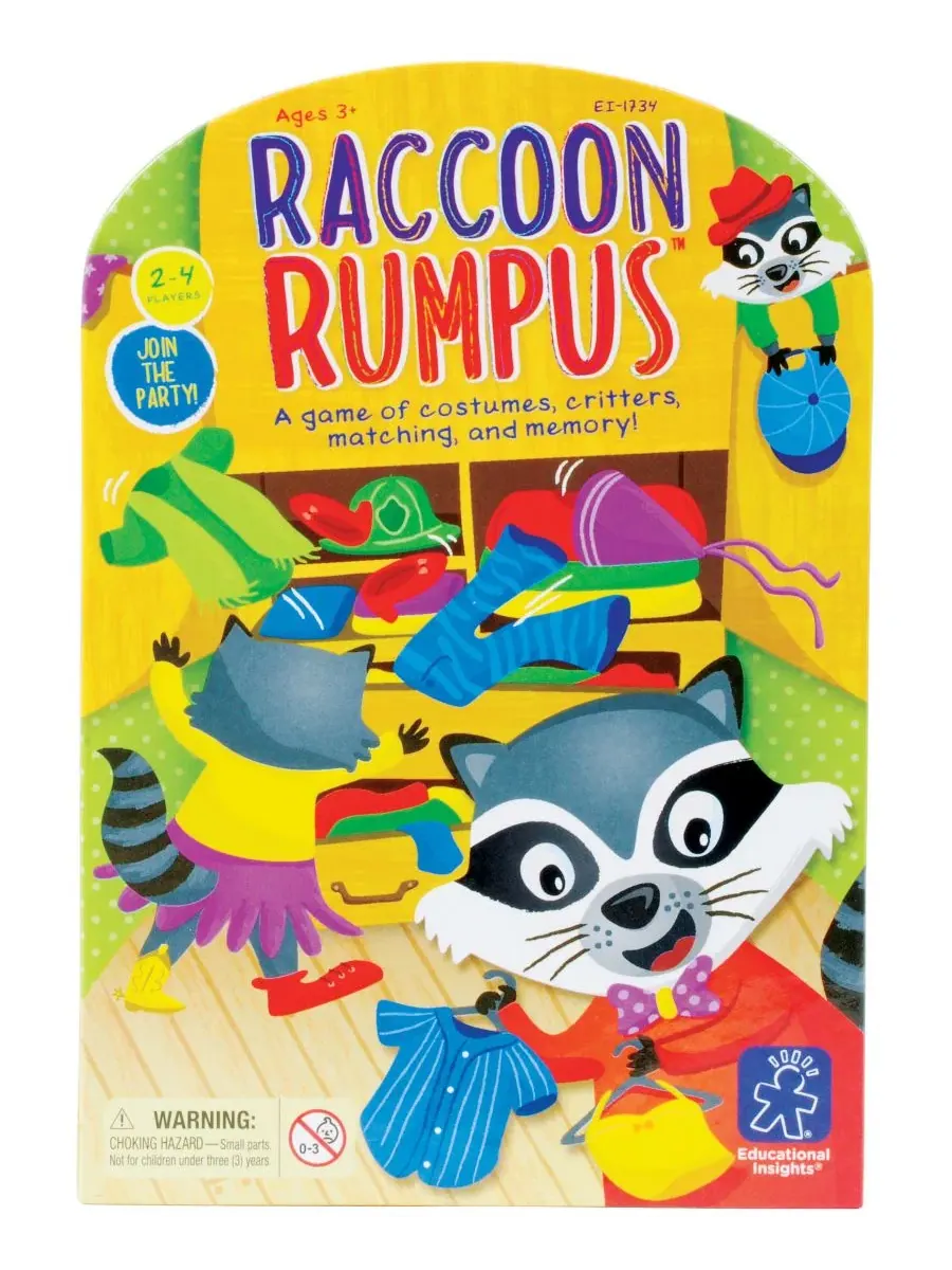 Настольная игра Raccoon Rumpus Educational Insights — изображение 10 из 16, нет цвета