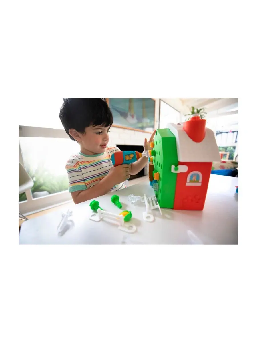 Игровой набор Design Drill Bolt Buddies Barn Educational Insights — изображение 4 из 7, мульти